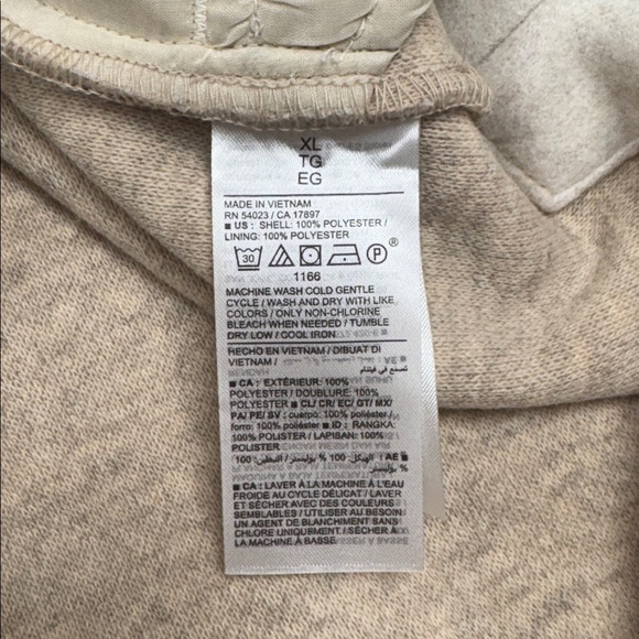 NWOT Old Navy Soft-Brushed Shacket Button-Up Shirt Jacket Oatmeal XL - Picture 9 of 9